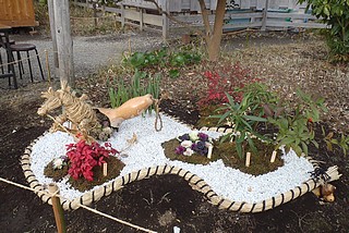 藁の馬のお飾り