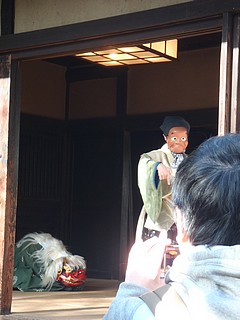 大宮前の獅子舞と大黒舞