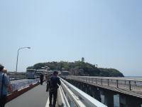 江ノ島への桟橋