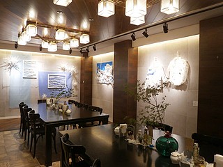 「第２回 壁の花展  壁の花 四人展 ～ Resort 」於・文房堂ギャラリーカフェ