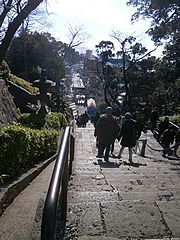 本門寺階段
