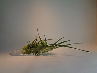 いけばな作品・日本水仙