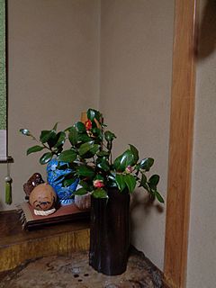 いけばな作品・椿