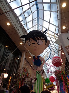 阿佐谷七夕飾り・コナンくん