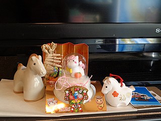 馬づくしお飾り