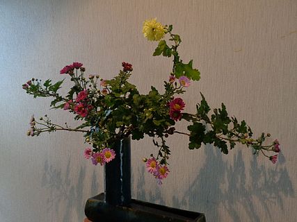 いけばな作品・菊